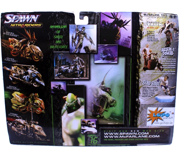 Todd McFarlane's Spawn Ultra-Action Figures Series 15 (Techno Spawn): Nitroriders "Flashpoint" von McFarlane Toys